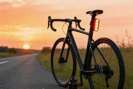 2Pcs Bike Tail Light 4 Modes Bike Rear Light Waterproof Bicycle Taillight-White