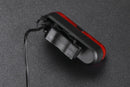 2Pcs Bike Tail Light 4 Modes Bike Rear Light Waterproof Bicycle Taillight-Red