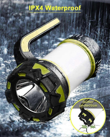 LED Camping Lantern 360 Lighting 6 Modes Waterproof Portable Hanging for Camping/Rescue/Garage etc.