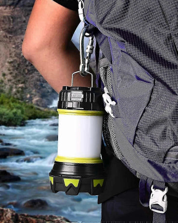 LED Camping Lantern 360 Lighting 6 Modes Waterproof Portable Hanging for Camping/Rescue/Garage etc.