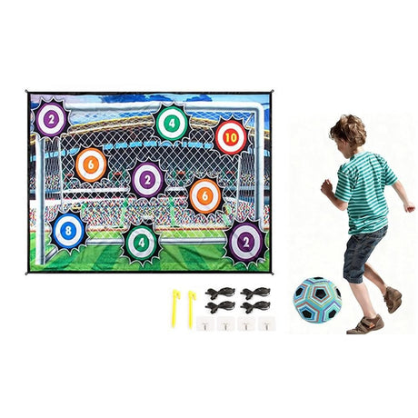 Indoor Soccer Throwing Training Game Goalkeeper Target Set