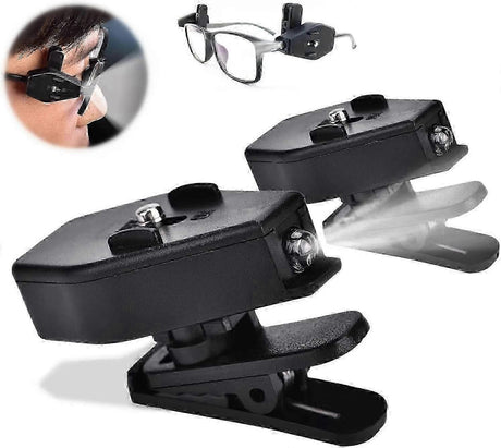 1 Pair Eyewear reading light for camping with LED lamp