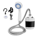 Portable Electric Camping Shower Pump, Battery Powered ABS Shower for Outdoor Use