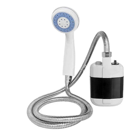 Portable Electric Camping Shower Pump, Battery Powered ABS Shower for Outdoor Use