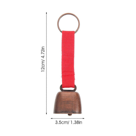 Camping Bear Bell Anti Lost Bell Pendant with 2Pcs for Outdoor Use
