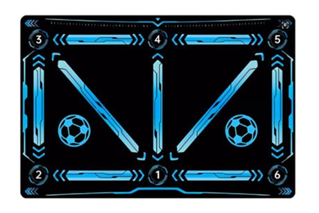 Soccer Training Mat Football Footstep Training Mat Soccer Skills Training Equipment Non Slip Dribble Training Sport Carpet