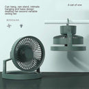 Camping Fan With Led Light,8000mah Outdoor Tent Fan With Light&hook,180 Rotating Fan for Camping
