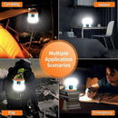 1000w Solar Lantern Usb Rechargeable Outdoor Camping Tent Hiking Led Light Lamp for Outdoor Activities