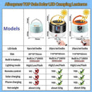 1000w Solar Lantern Usb Rechargeable Outdoor Camping Tent Hiking Led Light Lamp for Outdoor Activities