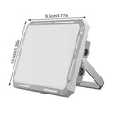 Bright LED Tent Light 180 Degree Rotation Waterproof Design 3 Light Modes Rechargeable for Outdoor Night Activity Multicolor