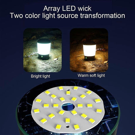 Portable LED Camping Light Outdoor Hanging Lights Tent Light Camping Lanterns