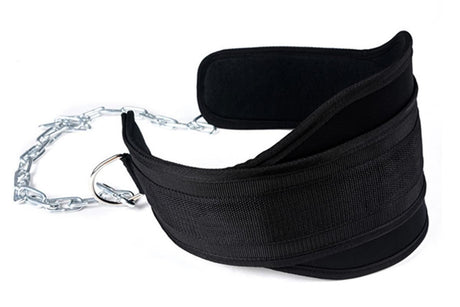 Dipping Belt for Weight Lifting Adjustable Chain for Gym Training Bodybuilding Powerlifting Fitness Workout