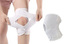Knee Brace with Side Stabilizers for Meniscus Tear Knee Pain Breathe Knee Sleeve Relieve Knee Pain Injury Recovery for Working Out, Knee Support -White / L