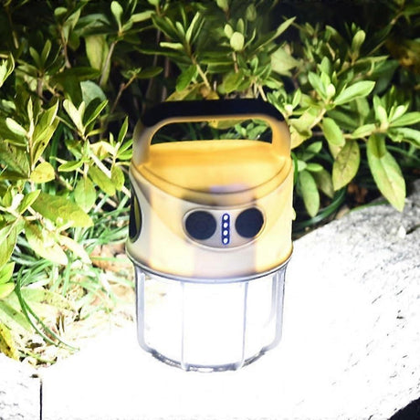 Camping Lantern Rechargeable LED Tent Light with Waterproof Outdoor Lighting for Hiking and Emergencies