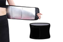 Women Waist Trainer Sweat Band Sport Waist Shaper Belt -Black