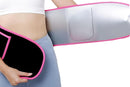 Women Waist Trainer Sweat Band Sport Waist Shaper Belt -Pink
