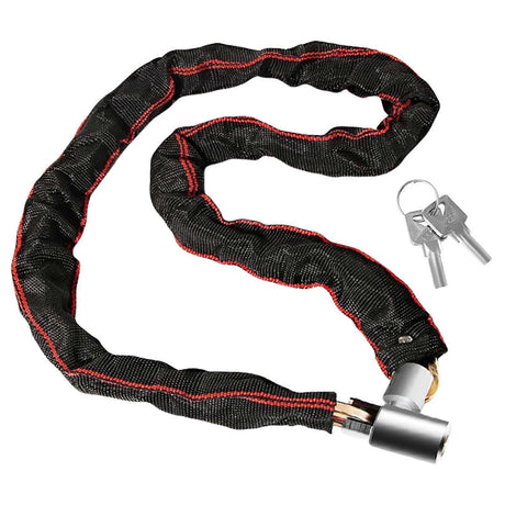 Bicycles Lock Heavy Duty Cycling Locks for Cycle, Motorcycle, Bicycles Locks High Security Bike Chain Lock with 2 Key Multicolor - 105cm