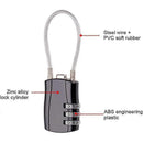 Cable Lock, Retractable Cable Lock, Digital Combination Lock, Bicycle Helmet Lock, Combination Cable Lock, Bicycle Cable Lock, Number Cable Lock, Comb