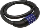 4-Digit Bicycle Lock, 12 mm Steel Cable, Bicycle Security Lock
