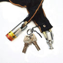 Bicycle Lock 100cm Chain Padlock for Bicycle, Motorcycle, and Scooter - High-Performance Chain Lock