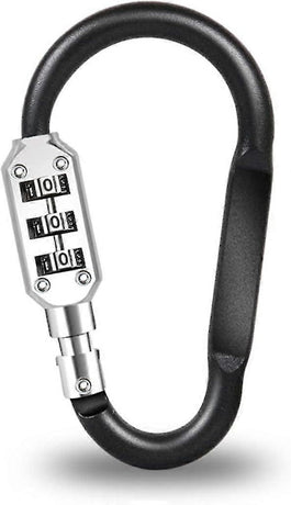 Bike Lock Cable 3 Digit Resettable Combination Cable Lock, Portable Bicycle Code Lock For Outdoor, Small Security Bicycle Lock , For Bike,black