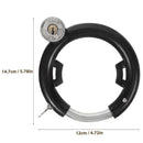 Durable Round Lock 2Set Multi-Function Bicycle Lock For Electric Bicycle Safety Anti-Theft Use