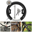 Durable Round Lock 2Set Multi-Function Bicycle Lock For Electric Bicycle Safety Anti-Theft Use