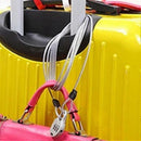 Widely Used Bicycle Lock Double Head Ring Design Anti-theft Security Bicycle Lock Rope for Bike - Black