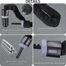 Bike Chain Lock, 5 Digit Combination High Security Bicycle Lock Resettable Heavy Duty Cycling Chain Locks for Bicycle - 0.9m