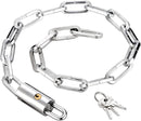 Heavy Duty Bike Chain Lock, Anti-Theft Security Lock for Bicycle, Motorcycle, Gate, Fence and Outdoor Use - 3m