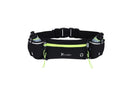 Hydration Running Belt with 2 Water Bottles and Phone Pouch for Marathon Hiking - Green