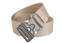 Nylon Tactical Belt Quick-Release for Outdoor Work Daily - Khaki