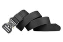 Nylon Tactical Belt Quick-Release for Outdoor Work Daily - Black