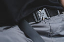 Nylon Tactical Belt Quick-Release for Outdoor Work Daily - Black