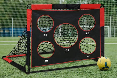 Soccer Goals for Backyard Set Portable Soccer Goal Training Equipment Pop Up Soccer Net for Youth Outdoor Games