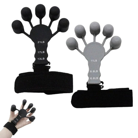 Finger Exerciser Hand Grip Strength Trainer for Hand Therapy Relieve Pain