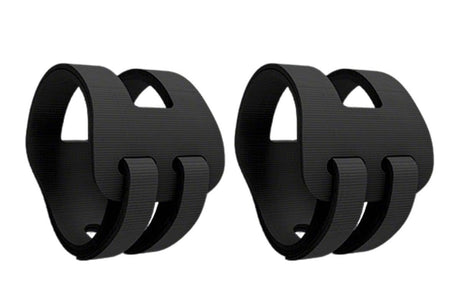 2PCS Ulnar Wrist Support Brace Adjustable for Sports Yoga Fitness - Black