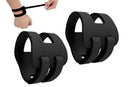 2PCS Ulnar Wrist Support Brace Adjustable for Sports Yoga Fitness - Black
