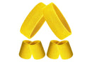 2 Pack Sweatbands Sports Headband for Tennis Badminton Yoga - Yellow