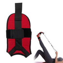 Hamstring Stretcher Stretching Strap Ligament Stretching Belt for Dancing Pilates Yoga Pain Relief -Red
