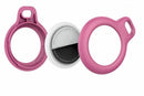 4Pcs AirTag Protective Cover Case Protector Shell with Lanyard for Apple AirTag