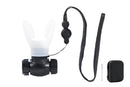 Respiratory Trainer Compact Lung Exercise Device Breathing Trainer -White