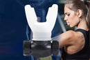 Respiratory Trainer Compact Lung Exercise Device Breathing Trainer -White