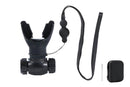 Respiratory Trainer Compact Lung Exercise Device Breathing Trainer -Black