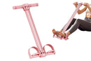 Pedal Resistance Band with Handles Adjustable Detachable Multifunction Pedal Resistance Band for Abs Arms Waist Legs Home Fitness - Purple