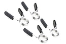 4 Pack 25mm Barbell Spring Clips Gym Weight Lifting Clamps for Dumbbell Bar Lock