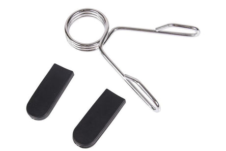 4 Pack 25mm Barbell Spring Clips Gym Weight Lifting Clamps for Dumbbell Bar Lock