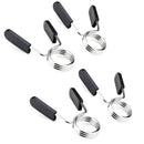 4 Pack 25mm Barbell Spring Clips Gym Weight Lifting Clamps for Dumbbell Bar Lock
