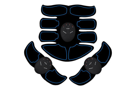 3Pcs Muscle Training ABS Stimulator Stimulator -Blue