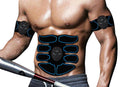 3Pcs Muscle Training ABS Stimulator Stimulator -Blue